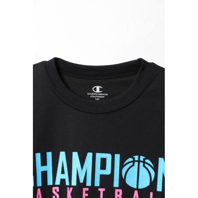 現品 チャンピオン Champion バスケットボール 長袖シャツ ジュニア ミニバス用 ロングスリーブtシャツ E Motion Ck Ub415 090 Cisama Sc Gov Br