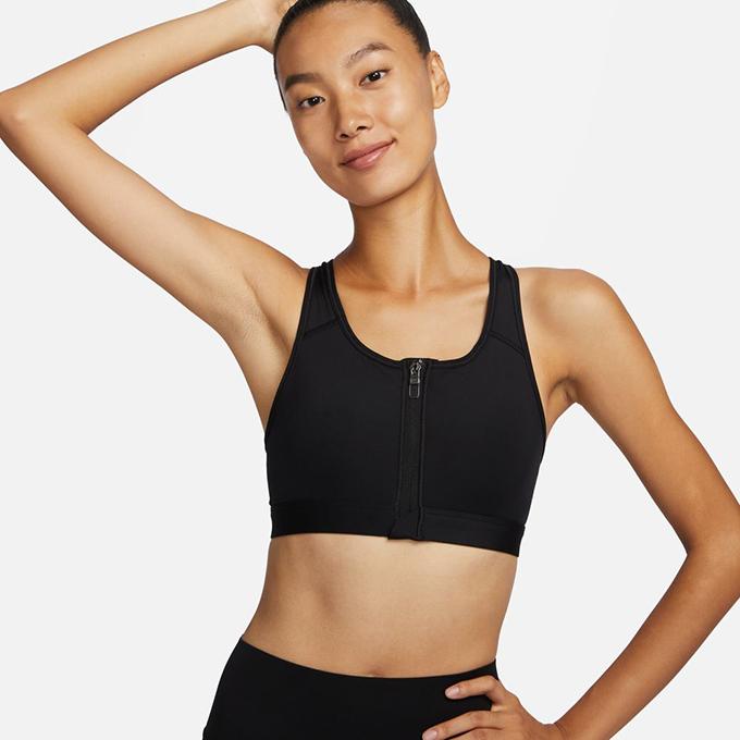 ナイキ スポーツブラ ブラトップ レディース Dri Fit ドライフィット スウッシュ フロントジップ Dd16 010 Nike ヒマラヤ Paypayモール店 通販 Paypayモール