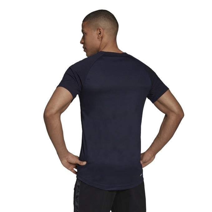 adidas（アディダス） Tシャツ 半袖 メンズ AEROREADY デザインド トゥ ムーブ スポーツ モーション ロゴ半袖Tシャツ ...
