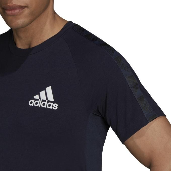 adidas（アディダス） Tシャツ 半袖 メンズ AEROREADY デザインド トゥ ムーブ スポーツ モーション ロゴ半袖Tシャツ ...