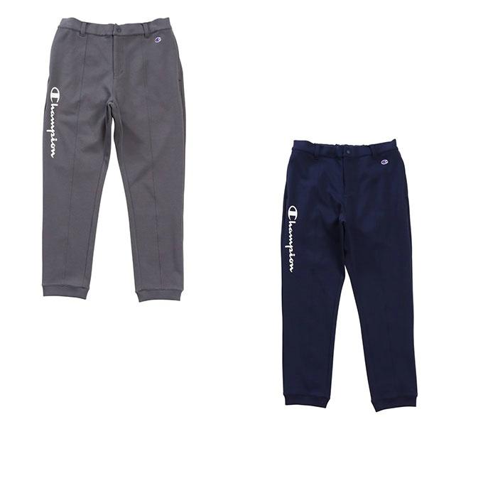 【美品】PG89 ゴルフ　ネイビー　スリムフィットパンツ　ジョガータイプ Champion（チャンピオン） ゴルフウェア ロングパンツ メンズ