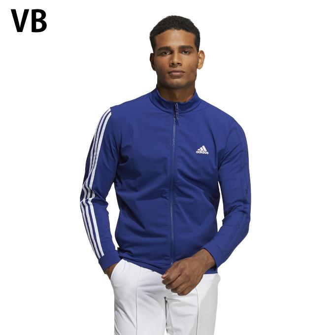 プライムブルー スリーストライプス 長袖ストレッチトラックジャケット