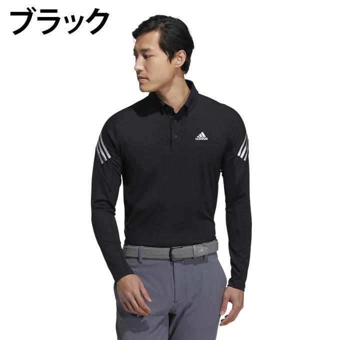 adidas（アディダス） ゴルフウェア ポロシャツ 長袖 メンズ AERO.RDY