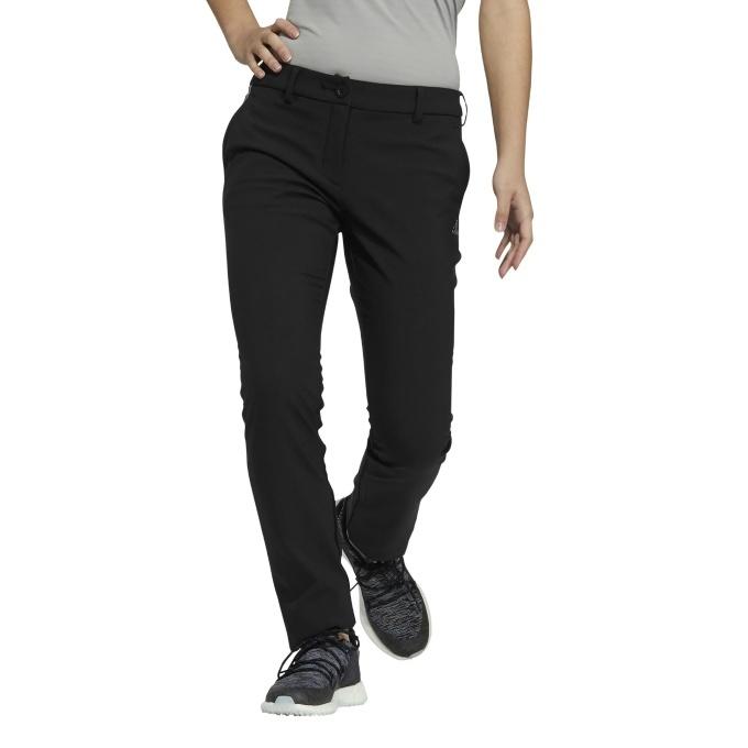 レディース ロングパンツ ゴルフ 裏起毛 保温 防寒 ストレッチ BLACK-M adidas（アディダス） ゴルフウェア ロングパンツ レディース 裏起毛