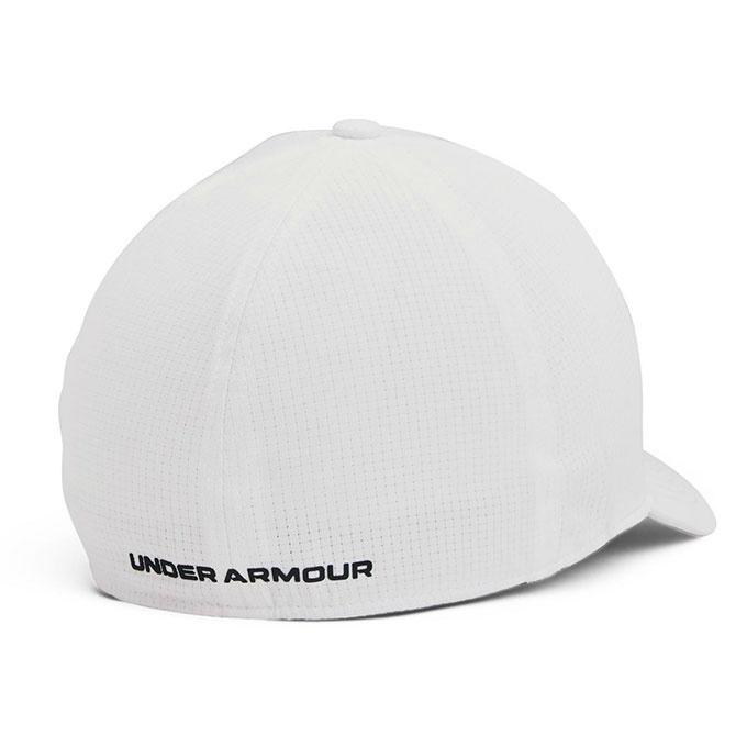 アンダーアーマー 帽子 キャップ メンズ UAアイソチル アーマーベント フィッティド 1361530-100 UNDER ARMOUR｜himaraya｜02
