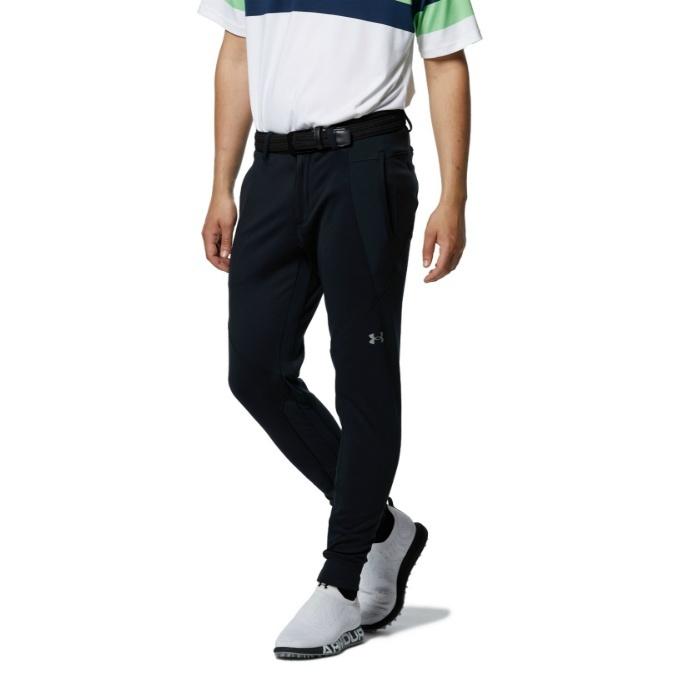 アンダーアーマー ゴルフウェア ロングパンツ メンズ UA ストレッチ 二ット ハイブリッド パンツ 1369337-001 UNDER ARMOUR
