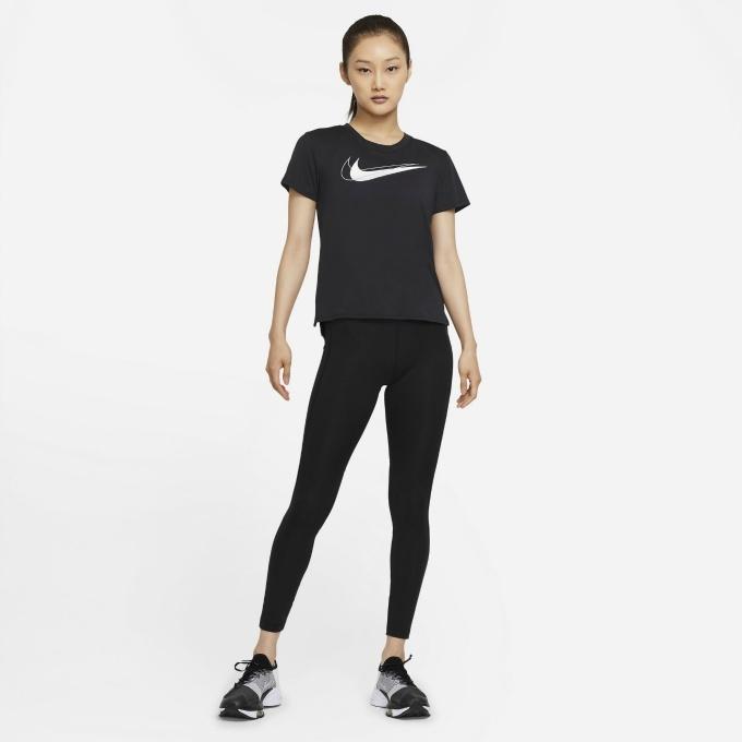 7円 絶品 ナイキ ランニングウェア Tシャツ 半袖 レディース Nike Dri Fit Swoosh Run ドライフィット スウッシュ ラン Dd49 010 Nike