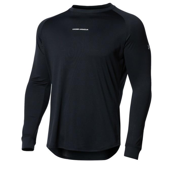 アンダーアーマー バスケットボール 長袖シャツ メンズ UAロングショット ロングスリーブ Tシャツ 1.5 1368856-001 UNDER ARMOUR｜himaraya｜04