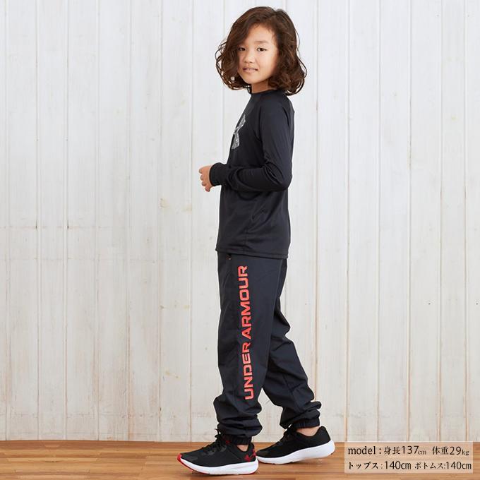 アンダーアーマー ウインドブレーカー ジュニア UA UA トリコット ラインド パンツ TRICOT LINED PANTS 1368590-001 UNDER ARMOUR｜himaraya｜03