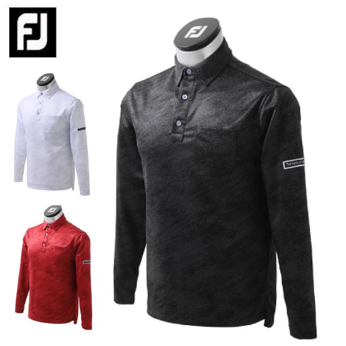 FootJoy（フットジョイ） ゴルフウェア 長袖シャツ メンズ LS シャドウ