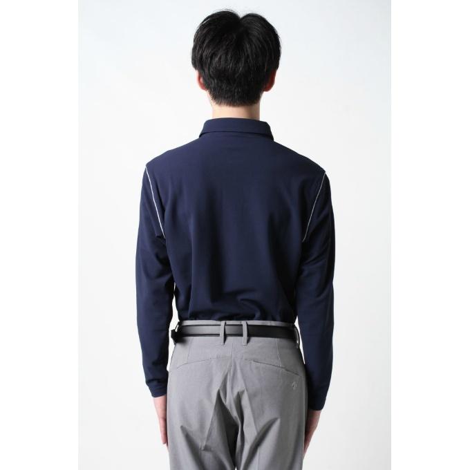 DESCENTE GOLF デサントゴルフ ゴルフウェア ポロシャツ 長袖 メンズ