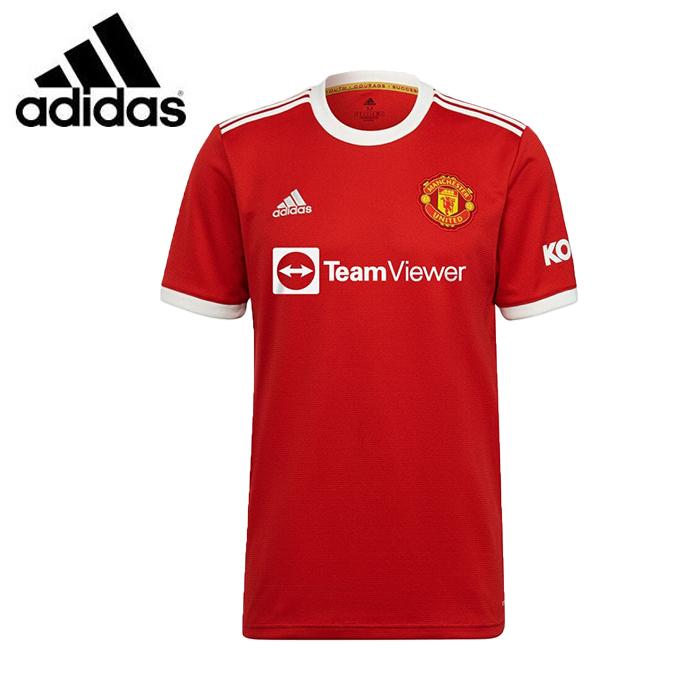 アディダス サッカーウェア レプリカシャツ メンズ レディース ジュニア マンチェスター ユナイテッド 21 22 ホームジャージー H Kmi63
