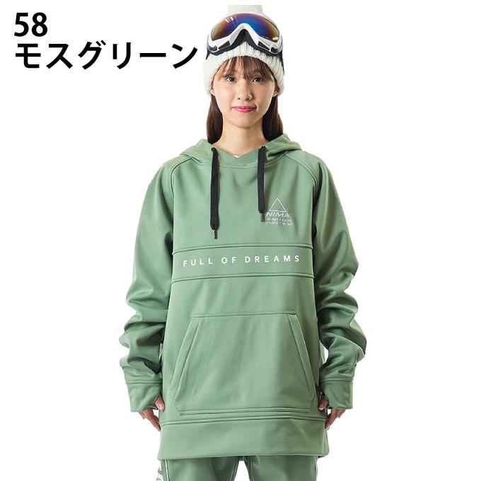 NIMA ニーマ スキー スノーボード パーカー レディース HOODY NB-7006