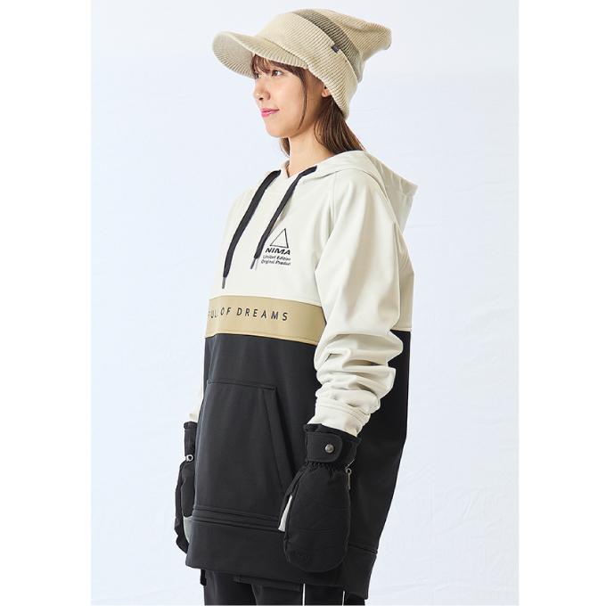 NIMA ニーマ スキー スノーボード パーカー レディース HOODY NB-7006