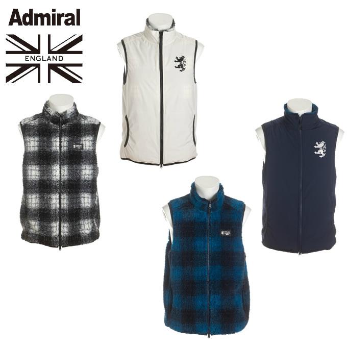 Admiral] アドミラル ベスト ストレッチ リバーシブル ボアベスト