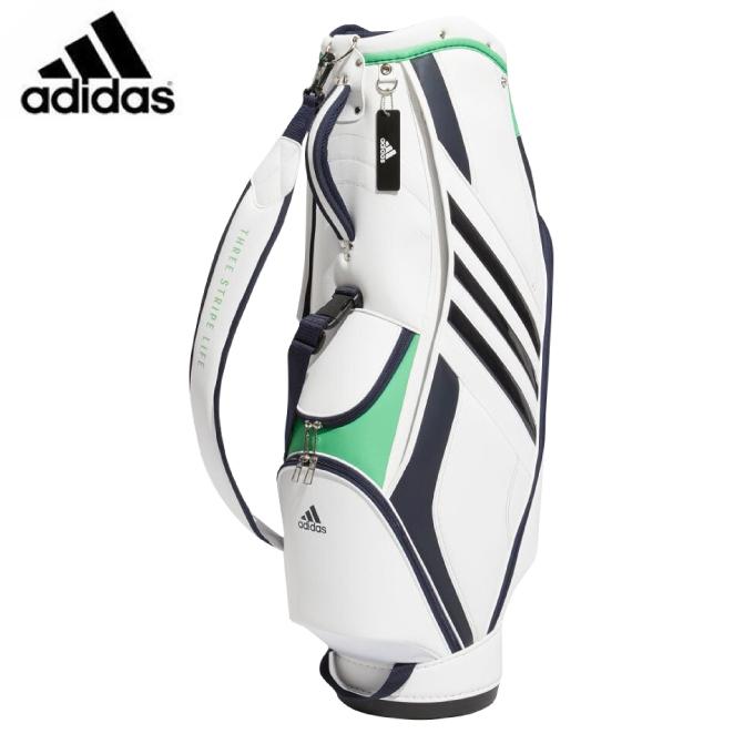 【美品】　ADIDAS アディダス　軽量 スリーストライプ キャディバッグ adidas（アディダス） キャディバッグ メンズ 軽量 スリーストライプ