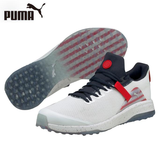 くろマル PUMA プーマ ゴルフシューズ スパイクレス メンズ フュージョン EVO