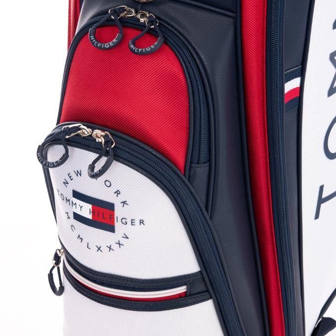 TOMMY HILFIGER トミーヒルフィガーゴルフ GOLF キャディバッグ TOMMY HILFIGER トミーヒルフィガーゴルフ GOLF キャディバッグ