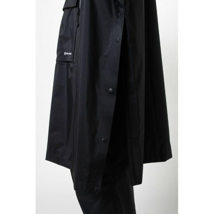 スノーピーク ポンチョ メンズ 2.5レイヤーレイン SPS-JK-21AU003 BK snow peak 