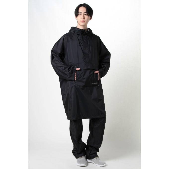 スノーピーク ポンチョ メンズ 2.5レイヤーレイン SPS-JK-21AU003 BK snow peak 