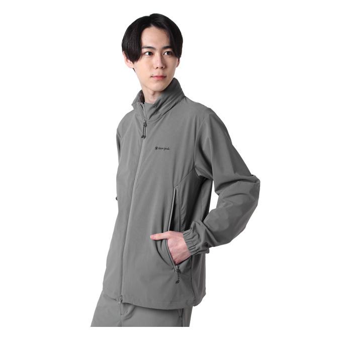 スノーピーク アウトドア ジャケット メンズ ストレッチ クロス ジャケット Jk ヒマラヤ Sps Jk 21au002 Peak Sps Jk 21au002 ヒマラヤ 店 Snow 通販 Gy