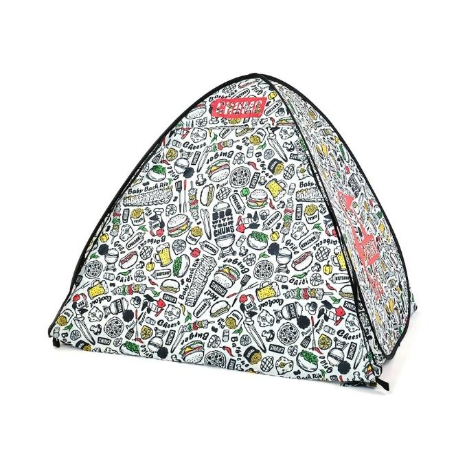 チャムス CHUMS ポップアップテント ポップアップサンシェード3人用プリントカプセル Pop Up Sunshade 3 Print Capsule CH62-1794｜himaraya｜02