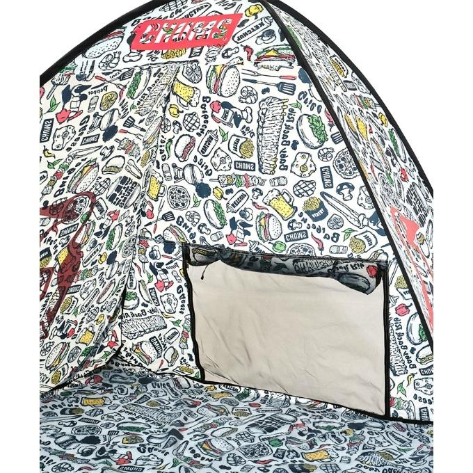 チャムス CHUMS ポップアップテント ポップアップサンシェード3人用プリントカプセル Pop Up Sunshade 3 Print Capsule CH62-1794｜himaraya｜03