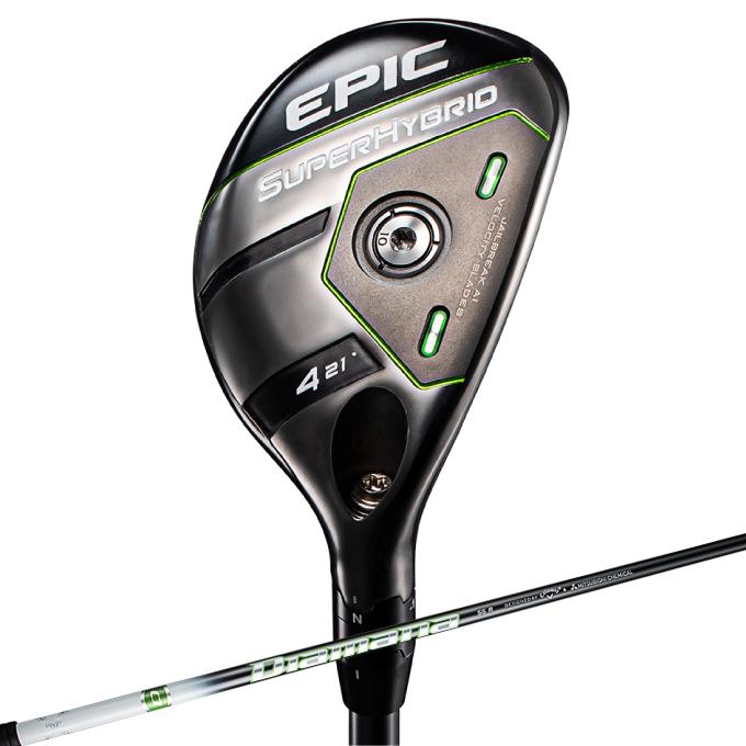 エピック　スーパーハイブリッド　5U 24度 キャロウェイEPIC スーパーハイブリッド5U 24° SRシャフト