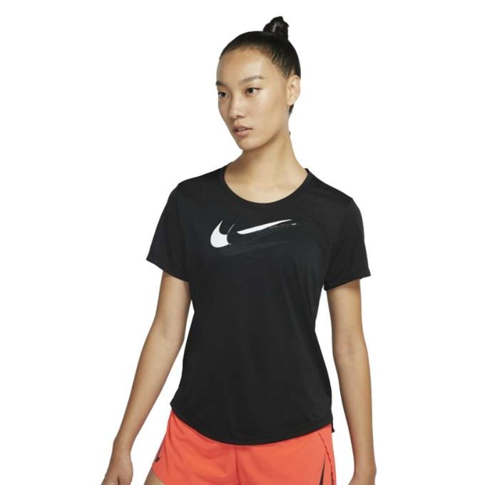 ナイキ ランニングウェア 国内在庫 Tシャツ 半袖 レディース ウィメンズ Df スウッシュ S ラン Dd6479 010 トップ Nike