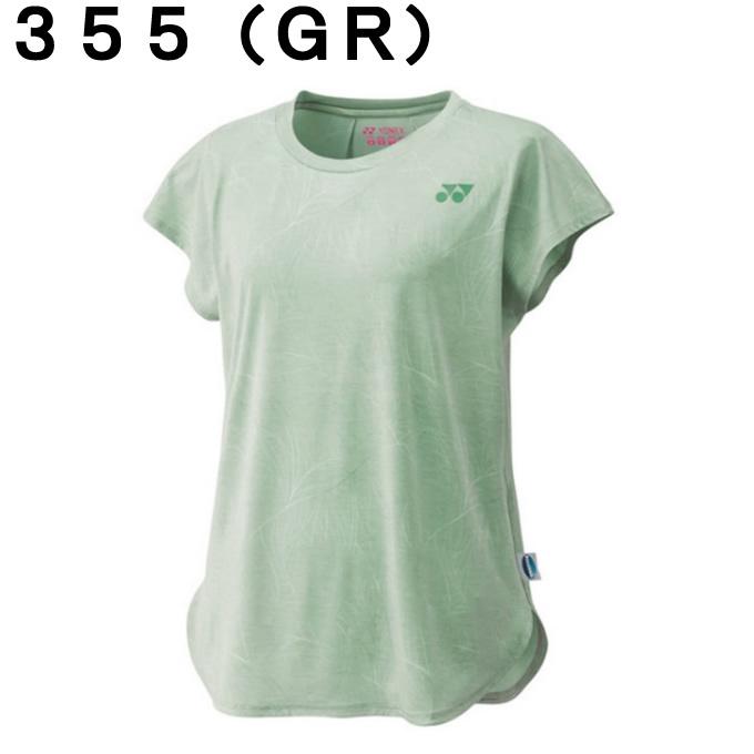 YONEX バドミントン Tシャツ L YONEX（ヨネックス） バドミントンウェア Tシャツ 半袖 レディース
