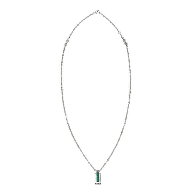 コラントッテ Colantotte 磁気ネックレス ネックレス CARBOLAY AG-1 青学×グリーン ACARB30F