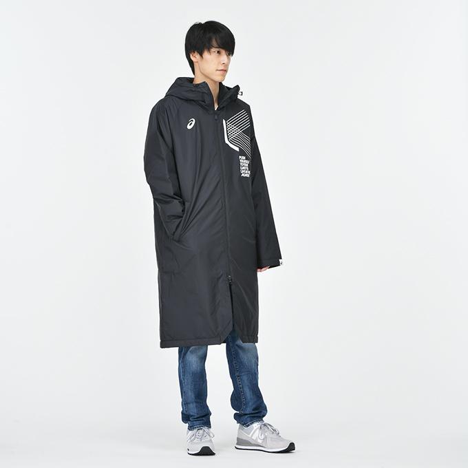 阪神タイガース　ロングコート　プレスサーモ中綿ロングコート　XOサイズ　袋付き 阪神タイガース ロングコート プレスサーモ中綿ロングコート XOサイズ