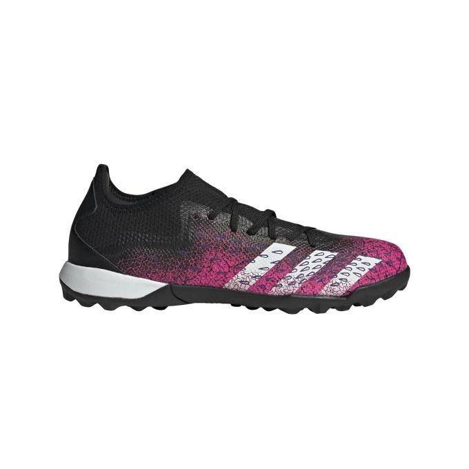 adidas プレデターフリーク.3TF J（ブラック×ピンク） adidas（アディダス） サッカー トレーニングシューズ メンズ