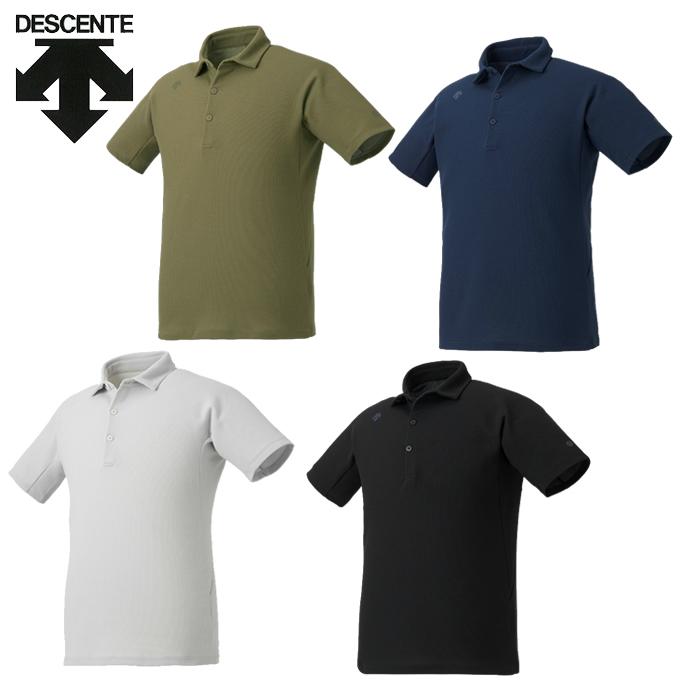 DESCENTE（デサント） ポロシャツ 半袖 メンズ クアトロセンサー