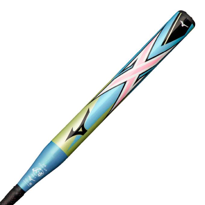 MIZUNO ミズノ ジュニア ソフトボールバット 2号ゴムボール用 AX4 FRP製 78cm 560g トップバランス 1CJFS62078 ライムスカイブルー 買取価格比較