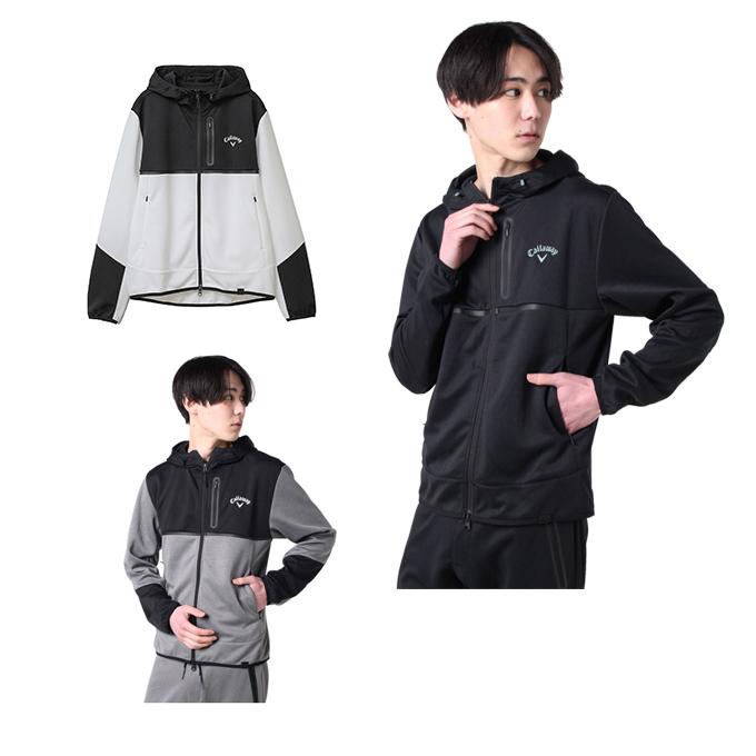 ゴルフ キャロウェイ◇ダブルジップ ジャケット パーカー◇ホワイト 3L