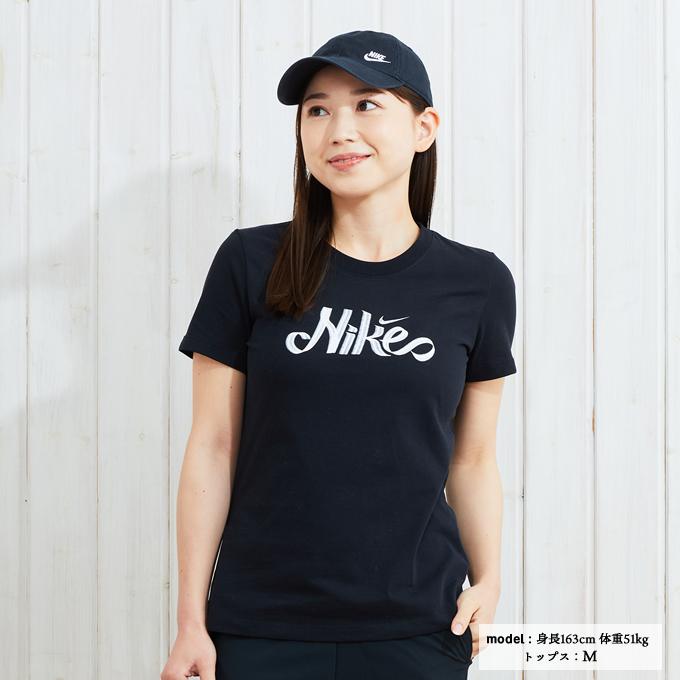 ナイキ Tシャツ 半袖 レディース ウィメンズ Dfct Nike Script S Dn66 010 人気ブランド
