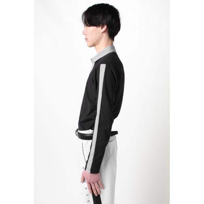 DESCENTE GOLF デサントゴルフ ゴルフウェア ポロシャツ 長袖 メンズ