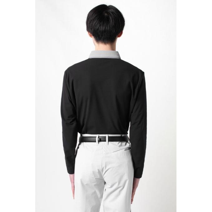 DESCENTE GOLF デサントゴルフ ゴルフウェア ポロシャツ 長袖 メンズ