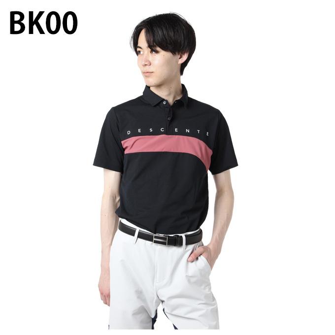 DESCENTE GOLF デサントゴルフ ゴルフウェア ポロシャツ 半袖 メンズ