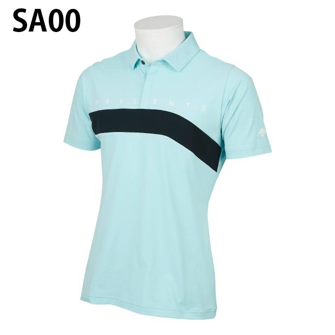 DESCENTE GOLF デサントゴルフ ゴルフウェア ポロシャツ 半袖 メンズ