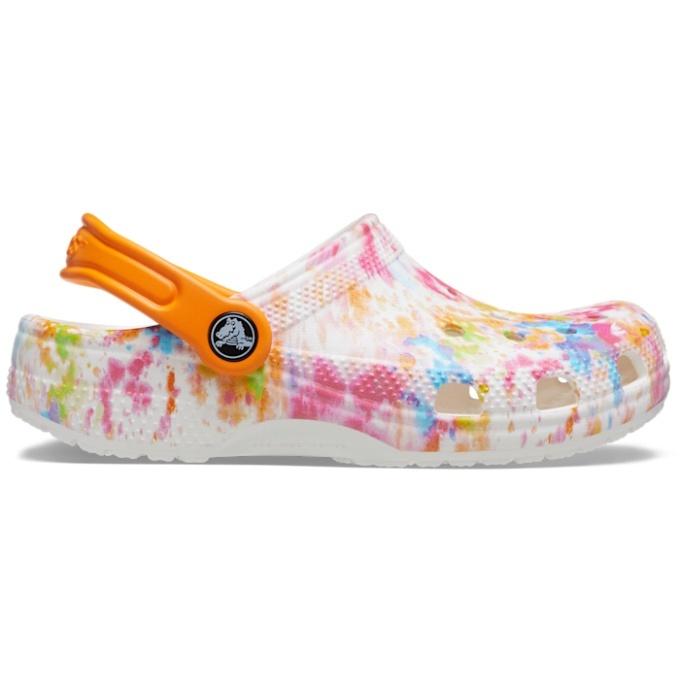 【送料無料】クロックス クロックサンダル クラシック タイダイ グラフィック KIDS' CLASSIC TIE-DYE GRAPHIC CLOG 18.5〜22.0cm 206995-83B ジュニア キッズ｜himaraya｜02