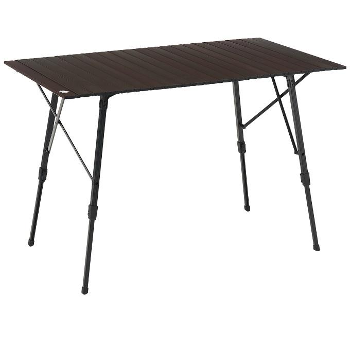 ロゴス LOGOS アウトドアテーブル 大型テーブル 丸洗いアジャスタテーブル L 73551001｜himaraya｜02