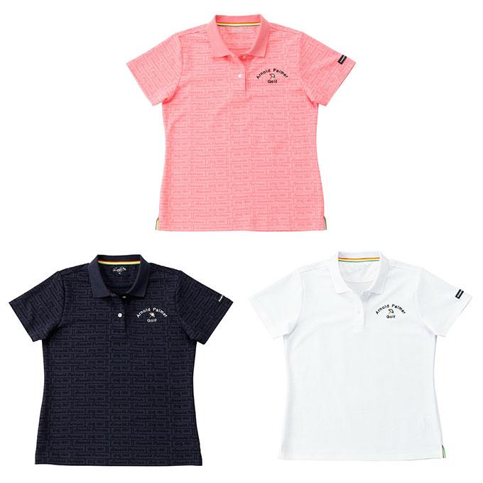 アーノルドパーマー Arnold Palmer ゴルフウェア ポロシャツ 半袖 レディース ロゴジャガード半袖ポロシャツ Ap2301l07 ヒマラヤ Paypayモール店 通販 Paypayモール