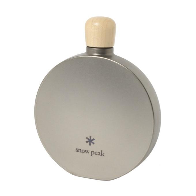  peak チタン製　スキットル snow peak（スノーピーク） 水筒 すいとう 持ち運び チタンスキットル