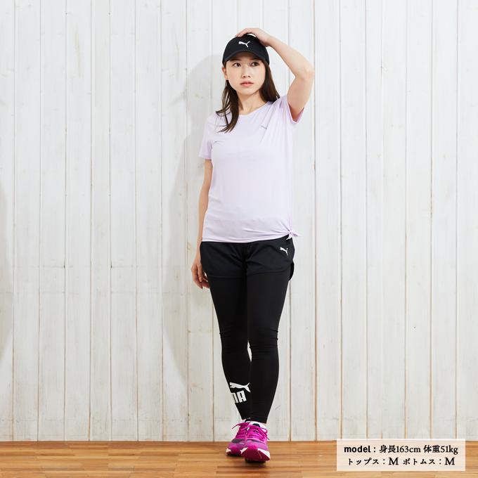 PUMA（プーマ） Tシャツ 半袖 レディース スタジオ オーバーサイズド