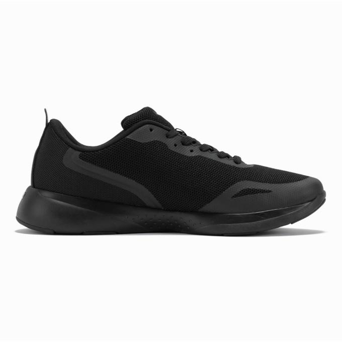 PUMA プーマ スニーカー メンズ SOFTRIDE フィール 376745-02 黒色
