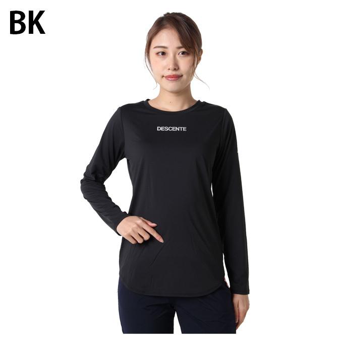 7周年記念イベントが デサント Descente Tシャツ 長袖 レディース サンスクリーン 長袖機能tシャツ Dmwtjb50 O Valencia Com