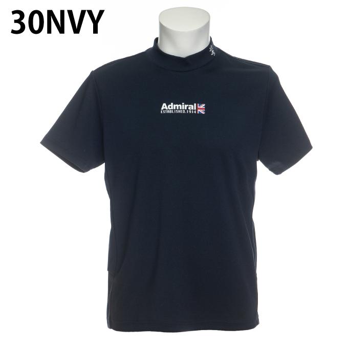 Admiral（アドミラル） ゴルフウェア 半袖シャツ メンズ ハーフUJ半袖