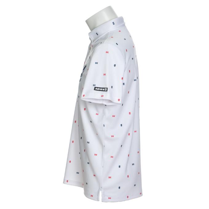 新品未使用　アドミラル　シャツ　M 吸水速乾】シアーボーダー七分袖シャツ(ブラウス・シャツ) | MK